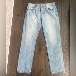 American Eagle Outfitters Light Wash Men's Slim Straight Jeans